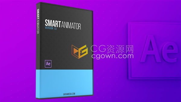 AE脚本 Smart Animator v1.0 文本图标文字动画工具