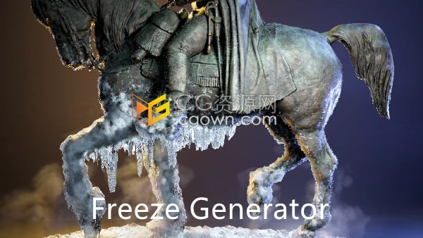 Freeze Generator Blender 3.0結(jié)冰凍結(jié)效果生成器