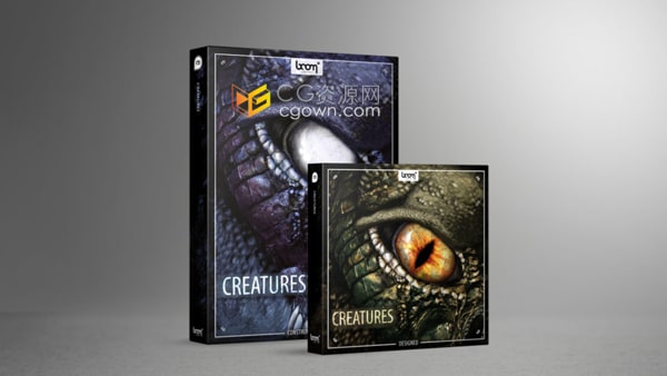 Creatures Construction Kit 野兽生物声音游戏或电影音效素材