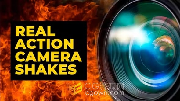Real Action Camera Shakes 达芬奇模板运动摄像机抖动摇晃效果