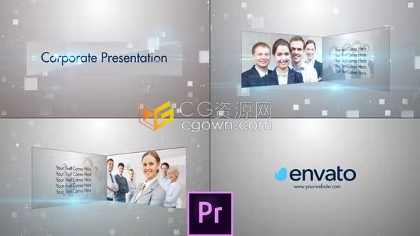 Corporate Presentation PR模板企业宣传片介绍推广公司视频制作