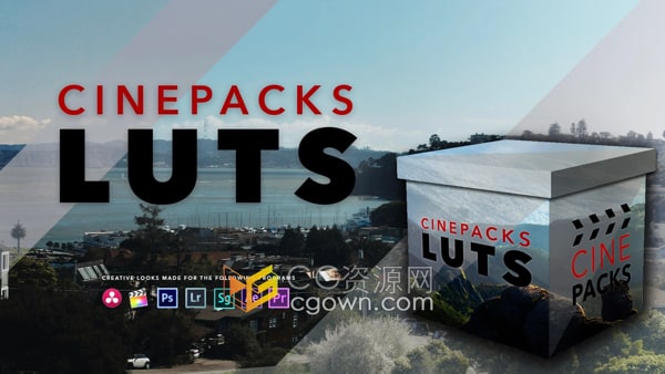 CinePacks LUTS 30种电影色彩调色预设文件免费下载