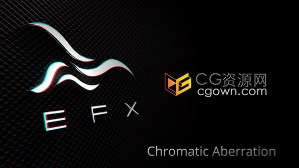 AE/PR插件EFX Chromatic Aberration v2.0.0添加或去除RGB色彩偏差分离效果