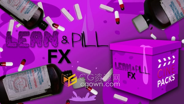 Lean & Pill FX 药物吸毒有害健康禁毒宣传视频素材制作