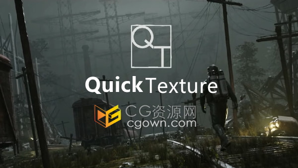QuickTexture 2022插件更新Blender v3.3.1版一键快速纹理贴图工具