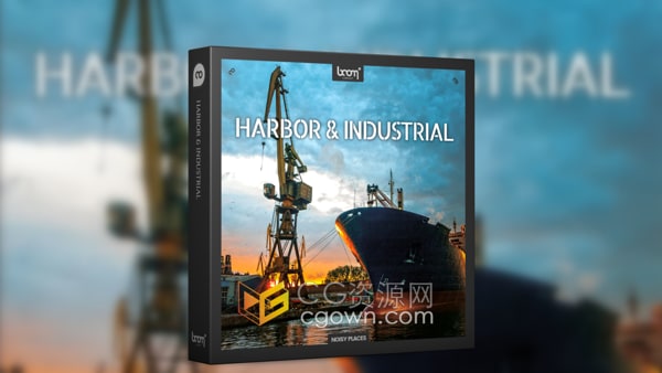 Harbour Industrial海港与工业氛围环境声音146种音效素材下载