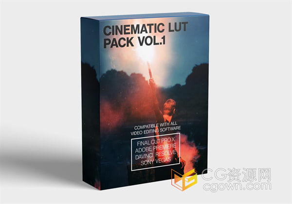 Cinematic LUT Pack 1 提供10 种LUT调色电影色调免费下载