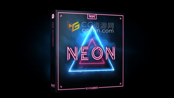 NEON 750种未来科幻效音赛博朋克霓虹灯冲击波撞击爆炸粒子运动氛围