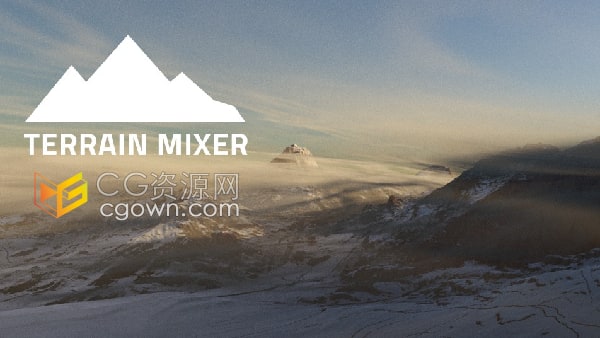 Terrain Mixer v1.9.1 Blender插件生成地形自然环境混合器