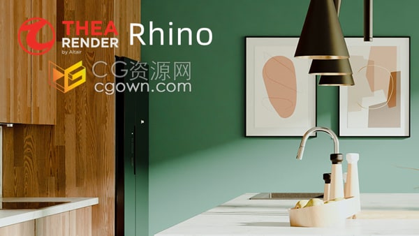 Thea Render v3.5.173 .1970 Rhino插件最通用全能渲染器