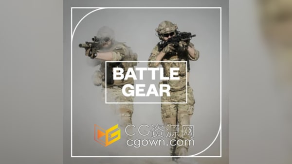 Battle Gear使用战斗装备防弹背心锁子甲防毒面具音效素材
