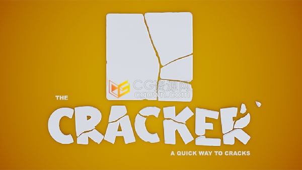 Blender 4.0插件Cracker v1.7.1三维模型破碎裂缝效果