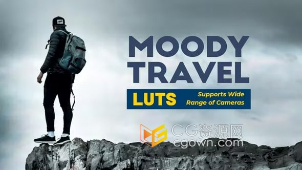 Moody Travel LUTs 74组旅行VLOG游玩记录CUBE调色预设