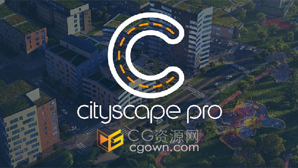 3ds Max插件Cityscape Pro v1.4.4城市景观环境可视化设计