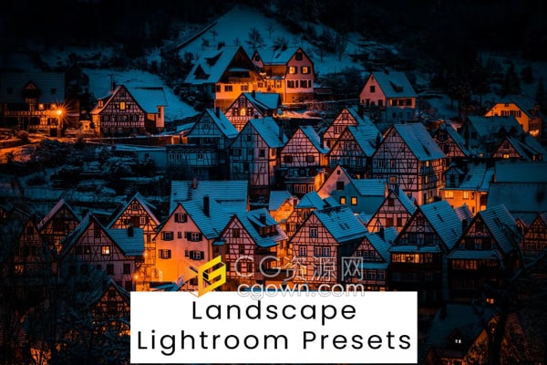 10组景观照片调色LR预设Lightroom Presets