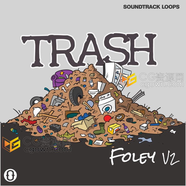 音效素材-Soundtrack Loops Foley V2 生活废品垃圾产生的有趣音效和节奏