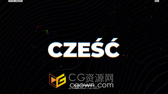 信號(hào)數(shù)字失真效果抖音風(fēng)潮流時(shí)尚標(biāo)題視頻字幕PR模板