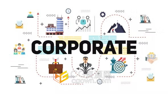 AE模板-企業(yè)文化展示公司業(yè)務(wù)介紹商務(wù)信息圖表企業(yè)排版場景