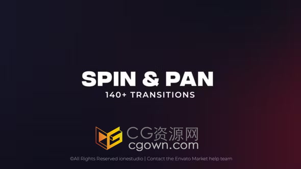 140 多種旋轉(zhuǎn)和平移過渡AE視頻轉(zhuǎn)場模板免費下載