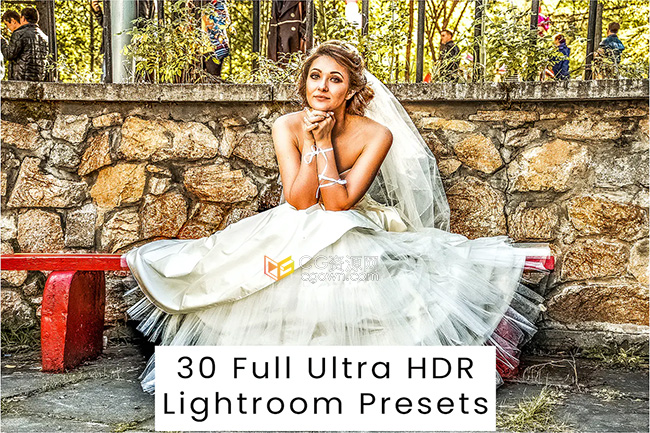 30个完整HDR Lightroom预设LR Presets下载