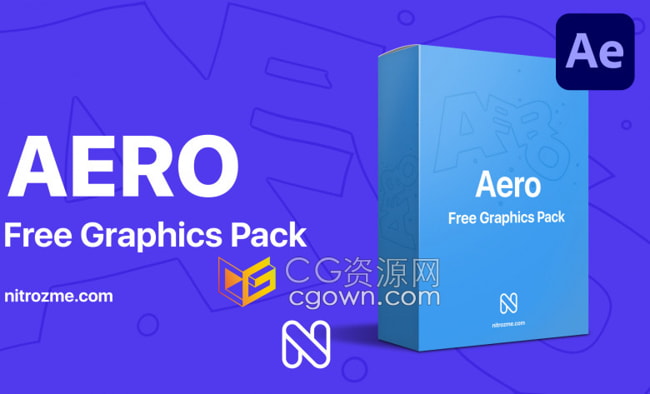 AERO Graphics Pack 动态图形设计制作预设包AE模板脚本