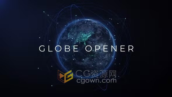 5個(gè)星球科技場(chǎng)景全息圖網(wǎng)絡(luò)數(shù)據(jù)特效動(dòng)畫(huà)宣傳AE模板