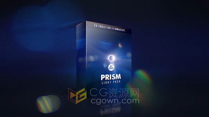 4K视频素材123组动作科幻电影光耀斑镜头变形光效动画PRISM Light Pack
