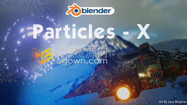 Particles-X Pro V1.21 Blender三維粒子系統(tǒng)插件+ 使用視頻教程