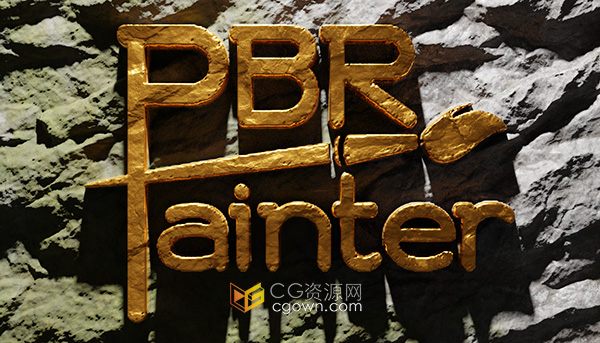 导入PBR纹理贴图材质工具Blender插件PBR Painter V2.4.11