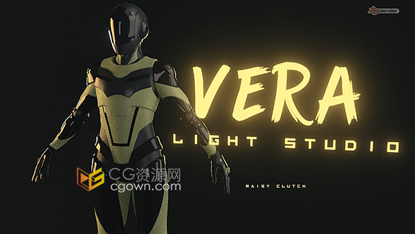 Vera Light Studio Pro v1.00 Blender插件室内摄影棚灯光预设