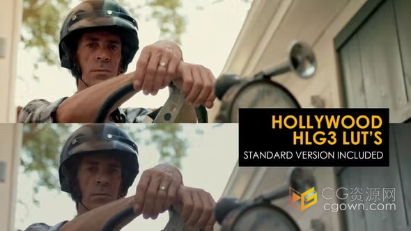 索尼HLG3好莱坞电影颜色分级22组LUTs视频调色预设