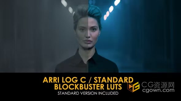 Arri Log C标准大气视频调色颜色分级28组LUTs预设