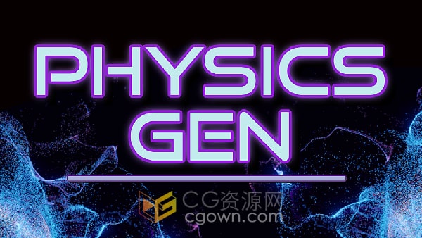 Physics Gen V1.4.1 Blender插件流体粒子物理模拟