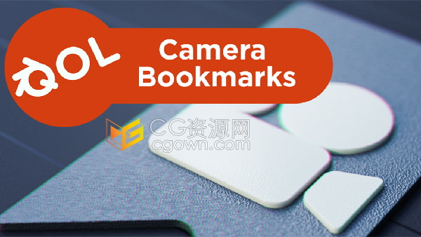 Qol Tools: Camera Bookmarks V1.5.0 Blender插件摄像机位置标签记录工具