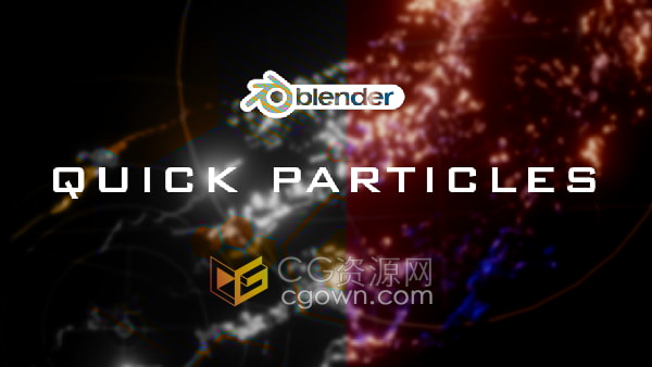 Quick Particles V1.2 Blender插件粒子模拟工具