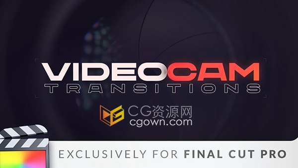 Video Cam Transitions FCPX插件63种视频过渡无缝转场预设