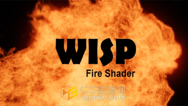 WISP Fire Shader V1.3 Blender插件火焰烟雾特效模拟