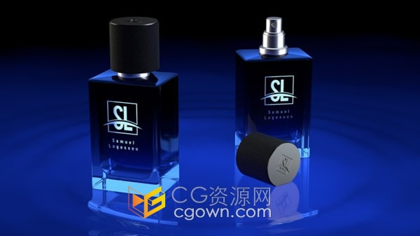 C4D制作香水瓶教程可视化产品从建模到渲染