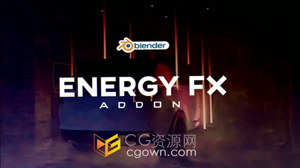 Energy FX Blender插件13個(gè)能量特效元素預(yù)設(shè)