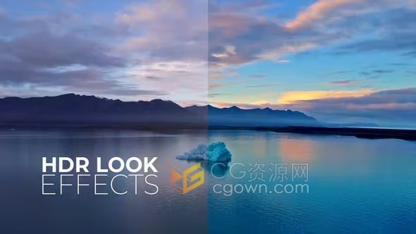 HDR Look Effects FCPX插件56种高动态HDR视频调色预设