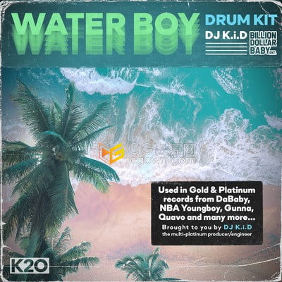 Waterboy Drum Kit架子鼓音效包鼓声免费下载