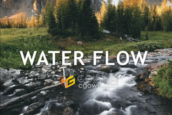 自然界的各种水声小溪河流瀑布高质量舒缓放松流水声