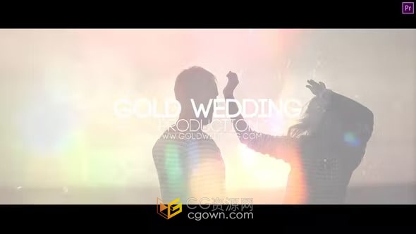 婚礼视频剪辑制作PR模板拍摄婚礼宣传片