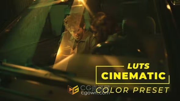 Cinematic LUTs 12组电影风格视频调色LUTs预设