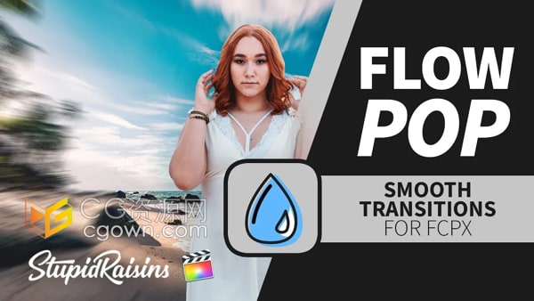 Flow Pop FCPX插件60种视频转场预设