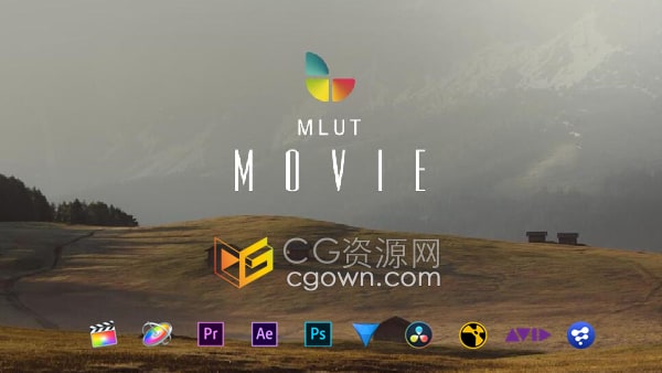 mLUT Movie 30种专业电影大片氛围视频调色LUTs预设