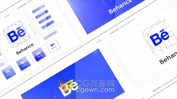 AE模板-4K現(xiàn)代建筑繪圖設(shè)計(jì)標(biāo)志顯示Prototype Design