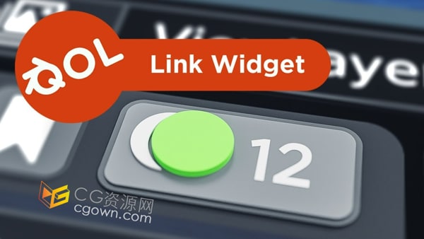 Qol Tools: Link Widget v1.00.7鏈接小部件工具Blender插件