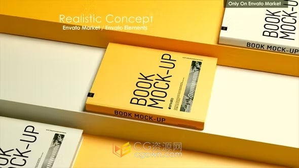 AE模板-畅销书预订图书发行促销出版物展示书籍介绍视频