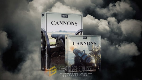 BOOM Cannons 4723种不同大炮发射飞越轰炸炮击摧毁爆炸电影音效素材